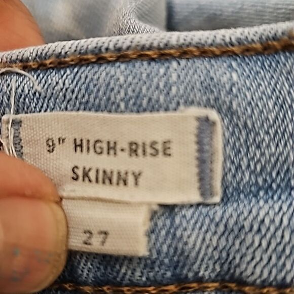 MADEWELL, jeans, button, fly, high rise, skinny, 27 - Picture 9 of 10